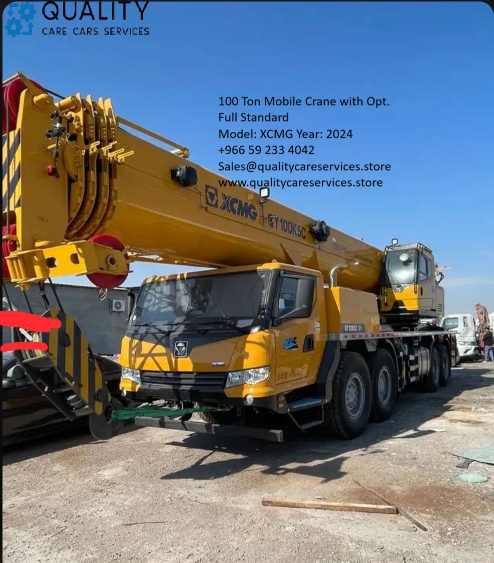 Mobile Crane 100 Ton
